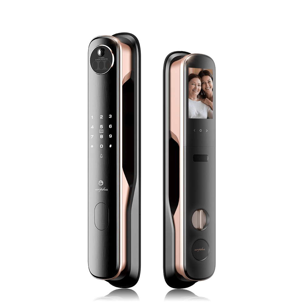Arpha 3D 人臉辨識靜音智慧電子鎖 N1